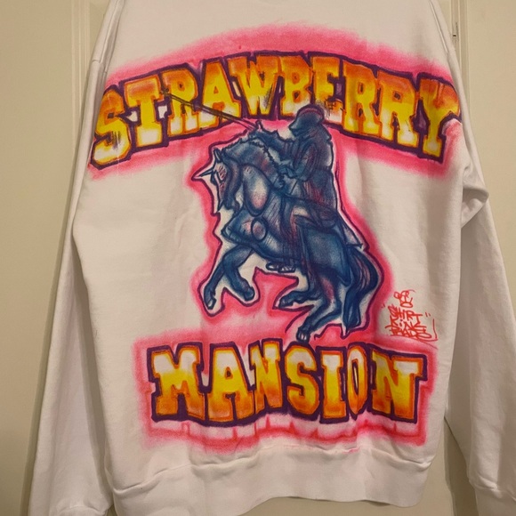 strawberry mansion crew neck